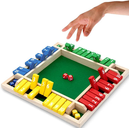 🎲 Samla familjen och börja spela direkt – Shut The Box för roliga spelkvällar med både barn och vuxna