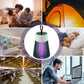 2025 Ny elektrisk chock mygg mygglampa inomhus utomhus USB -laddning myggavvisande myggsläckningslampa （Köp 2 gratis frakt）