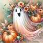 👻 Skapa ditt eget Halloween-spöke – gulligt DIY-diamantmålningskit för kreativ höstpyssel