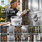 🔥 Vattenbaserad metallisk silverfärg för utomhusbruk, rostskyddande och förnyar metall 🎨🛡️🌧️✅💥