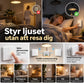 💡 50 % RABATT! Styr belysningen utan kabeldragning – trådlös batteridriven ljusströmbrytare med enkel montering