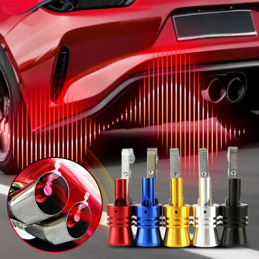 🏎️ TIDSBEGRÄNSAT 50% RABATT! 💥 Turbo Ljudsimulator Visselpipa – Universell Passform, Sportig Dån, Enkel Montering ✨