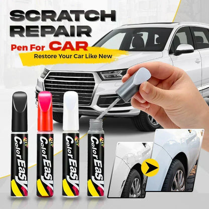 ✏️ Köp 1 Få 1 Gratis! 🚗 Repborttagningspenna för bilen – enkel reparation, 4 färger & permanent resultat – perfekt för lackrepor och virvelmärken 🎨