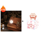 💡 BEGRÄNSAD TID – 50 % RABATT! Tänd ljuset med en enkel beröring – LED-lampa med touchsensor