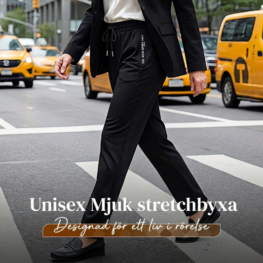 💖💖 SISTA DAGEN – 65% RABATT! 💖🎁 Unisex ultramjuka stretchbyxor med perfekt fall för en avslappnad stil