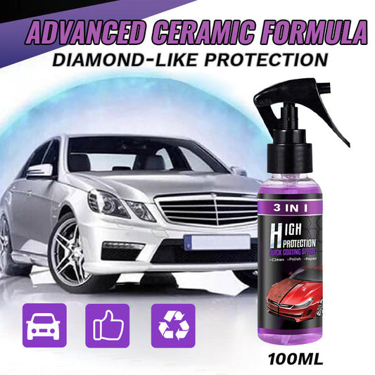 😍 (Köp 2 Få 1 gratis) 😍 - 🚗3-IN-1 bilbeläggningsspray