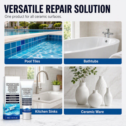 💧 50% RABATT NU! Höghållfast undervattenslim för poolkakel – professionell reparation utan att tömma poolen – snabb bindning, hållbar & estetisk finish ✨