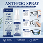 ✨ Slipp imma på glas och linser – multifunktionell anti-imspray som hjälper ytan att hålla sig klar längre