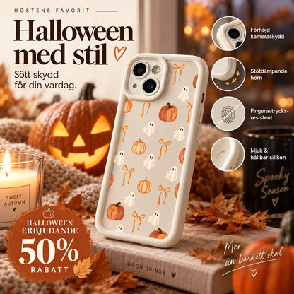 🎃 Ge mobilen Halloween-känsla direkt – Halloween-skal med praktiskt grepp för både stil och bättre kontroll