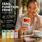 ✨ 50 % RABATT! Greppa, rotera och ställ mobilen som du vill – färgblocksskal med 360° ringhållare