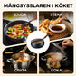 🍳 Ju mer du använder den, desto bättre blir den – obelagd järnpanna med naturlig non-stick-effekt