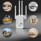 🎁 Sista dagen med 50 % rabatt! 🔥 WiFi-repeater 2026, dual band 1200 Mbit/s (5 GHz/2,4 GHz), signalförstärkare, täckning på 930 m² och 50 enheter, med Ethernet-port.