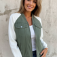 🧥 Enkel denimstil med unik känsla – spliced-design jacka för en modern vardagslook