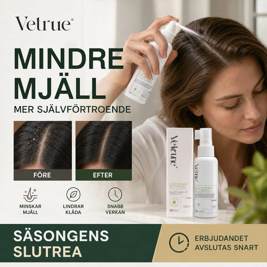 🌿 Lugnare hårbotten varje dag – skalpmist för mjäll, torrhet och klåda