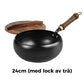 🍳 Ju mer du använder den, desto bättre blir den – obelagd järnpanna med naturlig non-stick-effekt