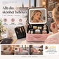 💄 Sminkväska, spegel och LED-ljus i ett – Rymlig och resklar