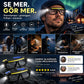 🥰 2026 HETREA 💥💞 ÖVER 50 000 SÅLDA! 💕✨ 50 % RABATT! 🌟 USB-laddningsbar dubbelsidig klämplampa för glasögon – för vandring och läsning utomhus