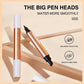 🔥Köp 1 få 1 gratis🔥Tvåsidig eyeliner med triangellås Snabbtorkande, långvarig, streckfri vattenfast eyeliner.
