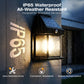 ☀️ 50 % RABATT! Lys upp automatiskt utan sladdar eller elkostnader – solcellsdriven vägglampa med rörelsesensor och IP65-vattenskydd