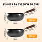 🍳 Ju mer du använder den, desto bättre blir den – obelagd järnpanna med naturlig non-stick-effekt