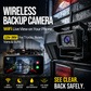 🚗50% OFF NOW!🚗✨Universal WiFi Wireless Backup Camera｜HD Night Vision for Truck, Pickup & Bus, iOS & Android Compatible