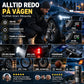 🚗 TIDSBEGRÄNSAT ERBJUDANDE + FRI FRAKT! Multifunktionell luftpump med powerbank, LED-ficklampa och SOS-ljus – för bil, MC och cykel