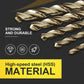 🔩 Alltid rätt borr nära till hands – 50-pack titanborrset för hem, verkstad och DIY-projekt