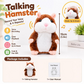 🐹 KÖP 2 – FÅ 1 GRATIS! Upprepar allt du säger och skakar på huvudet – rolig talande hamster i plysch för barn och vuxna 🎁