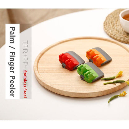 Fingerskalare med vassa blad