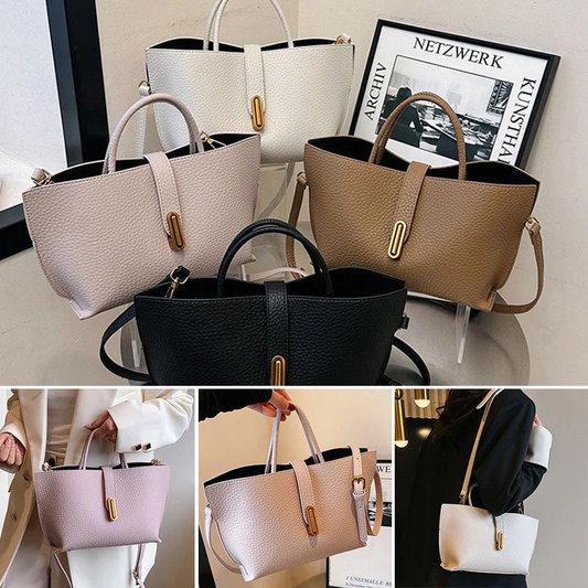 Kvinnors Elegant Handväska Kors Väska i Enfärgade Färger