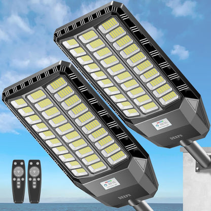 💥🔥 Ultrastark Soldriven LED-gatubelysning