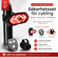 🚴 Tryggare cykling varje dag – smart cykelbaklykta med blinkers som gör dina svängar tydligare