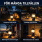 🏕️ 50% RABATT! Solcellsdriven hopfällbar 2‑i‑1‑lampa – bordslampa & ficklampa för camping, grillkvällar och utomhusfester 🔦