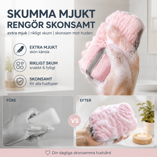 ✨ Mjuk mot huden, rik på skum – gör varje dusch lite skönare 🛁