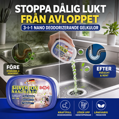 😱 Trögt avlopp och dålig lukt? Lös upp hår och fett snabbt 🚿✨