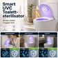 🚽 50 % RABATT! Fräschare toalett varje dag – smart UVC-toalettsterilisator med automatisk drift