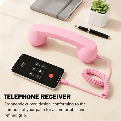 📞 50 % RABATT! Ta tillbaka känslan av en riktig telefonlur – retrodesign för bekvämare och roligare samtal