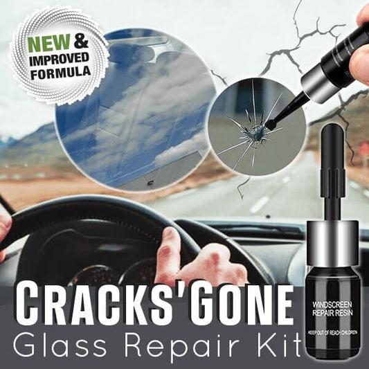 🎉Köp 1 få 2 gratis 🎉 💎 Slipp dyra glasbyten – enkelt reparationskit för sprucket glas