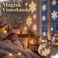 ❄️ Lys upp mörka kvällar med snöflingor – självlysande väggdekoration