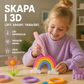 🎁 50% RABATT! ✨ Trådlös 3D-penna för barn – låg temperatur & kreativ lek överallt
