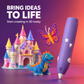 🎁 50% RABATT! ✨ Trådlös 3D-penna för barn – låg temperatur & kreativ lek överallt