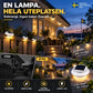 🔥🎁Köp 2 få 1 gratis🔥🌙 BEGRÄNSAT ERBJUDANDE – Få tryggare och mysigare utomhusbelysning utan kablar eller dyr installation – Vattentät solcellslampa med 3 LED