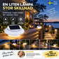 🔥🎁Köp 2 få 1 gratis🔥🌙 BEGRÄNSAT ERBJUDANDE – Få tryggare och mysigare utomhusbelysning utan kablar eller dyr installation – Vattentät solcellslampa med 3 LED
