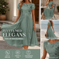 👗 50 % RABATT NU! ✨ Känn dig elegant varje dag – feminin tyllklänning med vackert fall