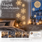 ❄️ Lys upp mörka kvällar med snöflingor – självlysande väggdekoration