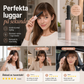 💇‍♀️ 50% RABATT NU! 🔥 Bärbar kam för att skapa en ”bang”-frisyr – sladdlös uppvärmd stylingkam, mild värme & kompakt design – perfekt för snabba touch-ups på språng ✨
