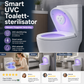 🚽 50 % RABATT! Fräschare toalett varje dag – smart UVC-toalettsterilisator med automatisk drift