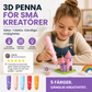 🎁 50% RABATT! ✨ Trådlös 3D-penna för barn – låg temperatur & kreativ lek överallt