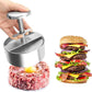 🥳2026 BESTSELLER🥾 Köttpressare för Burgare – 304 Livsmedelsgodkänt Rostfritt Stål – Ej Klibbande, Rostbeständig – Diskmaskinssäker – Perfekt för Fester! 🛡️💨