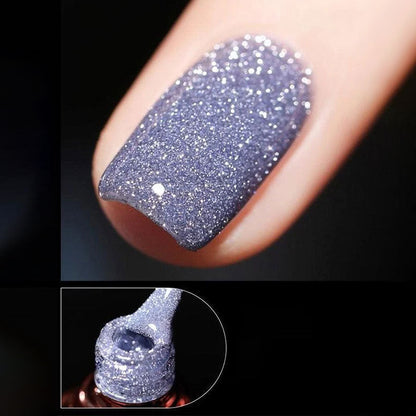 Hög densitet glitter nagelgelé